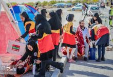 گزارش تصویری  | برگزاری مانور مقابله با حوادث شيميايي در آزمايشگاه ها دانشگاه صنعتی شاهرود 